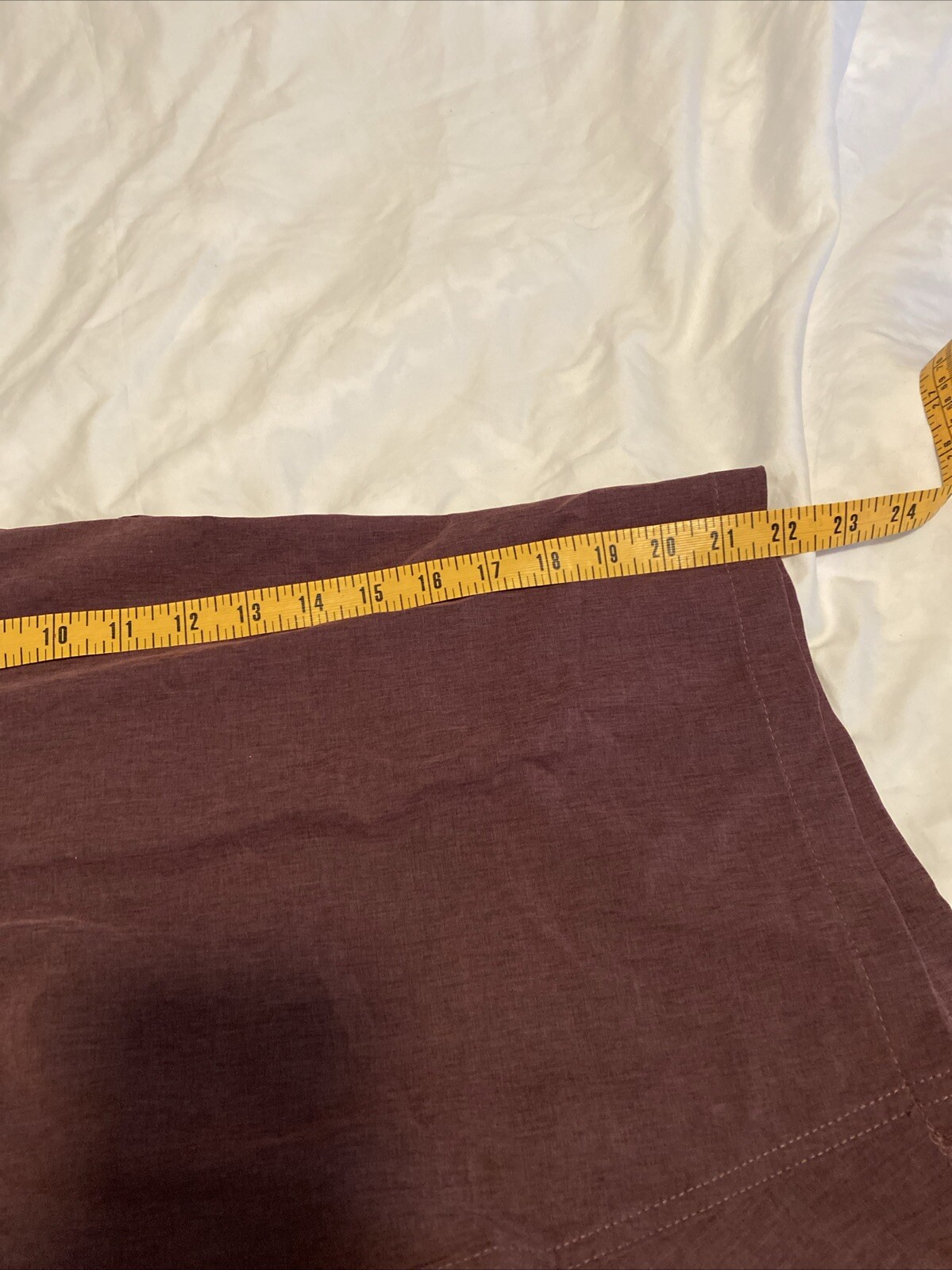 Trunks Multi-Functional Burgundy Wine Shorts Mens Size 38 NWT