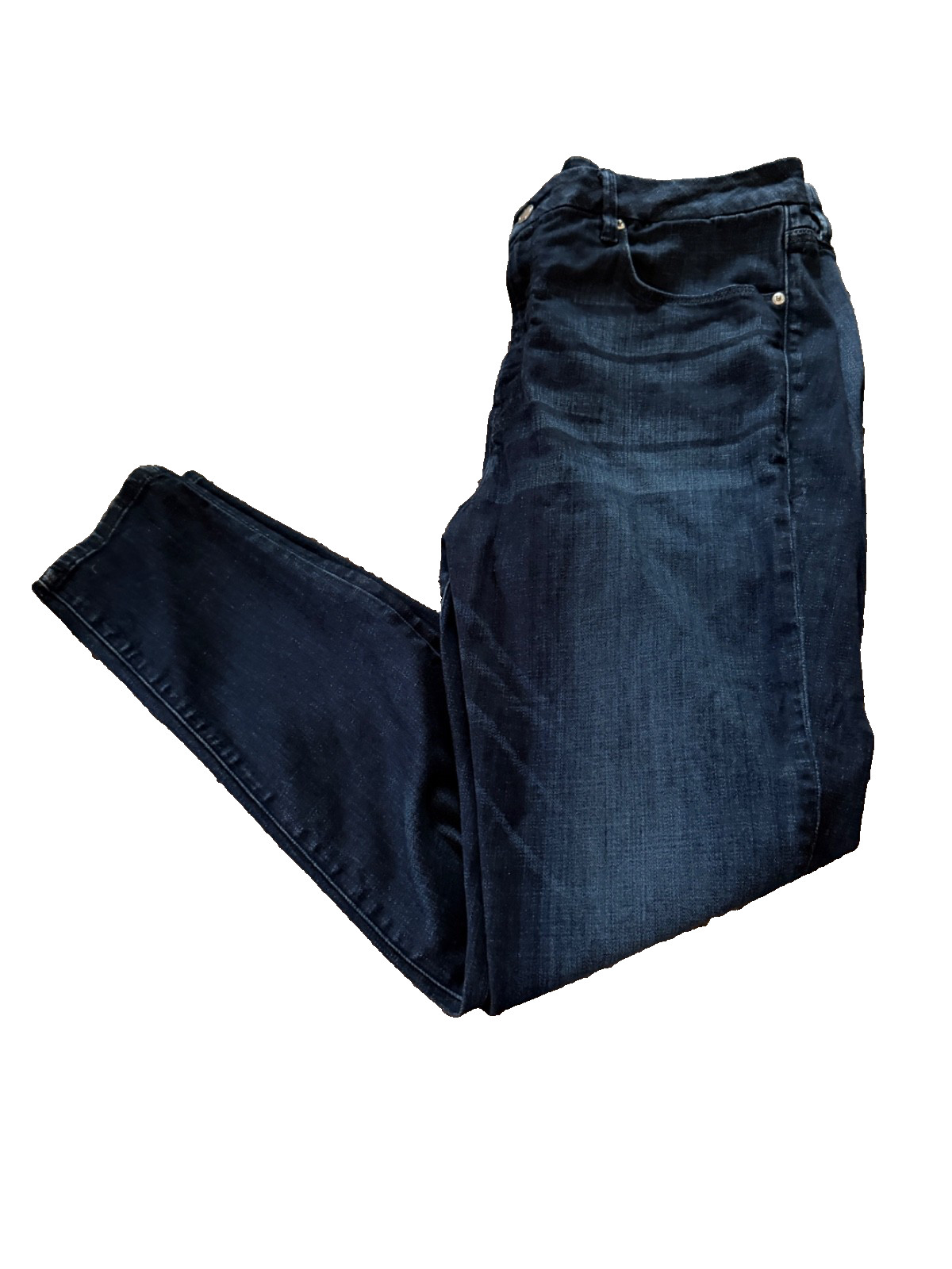 Good American Jeans Women 18 Good Legs High Rise Skinny Stretch Dark Wash Denim