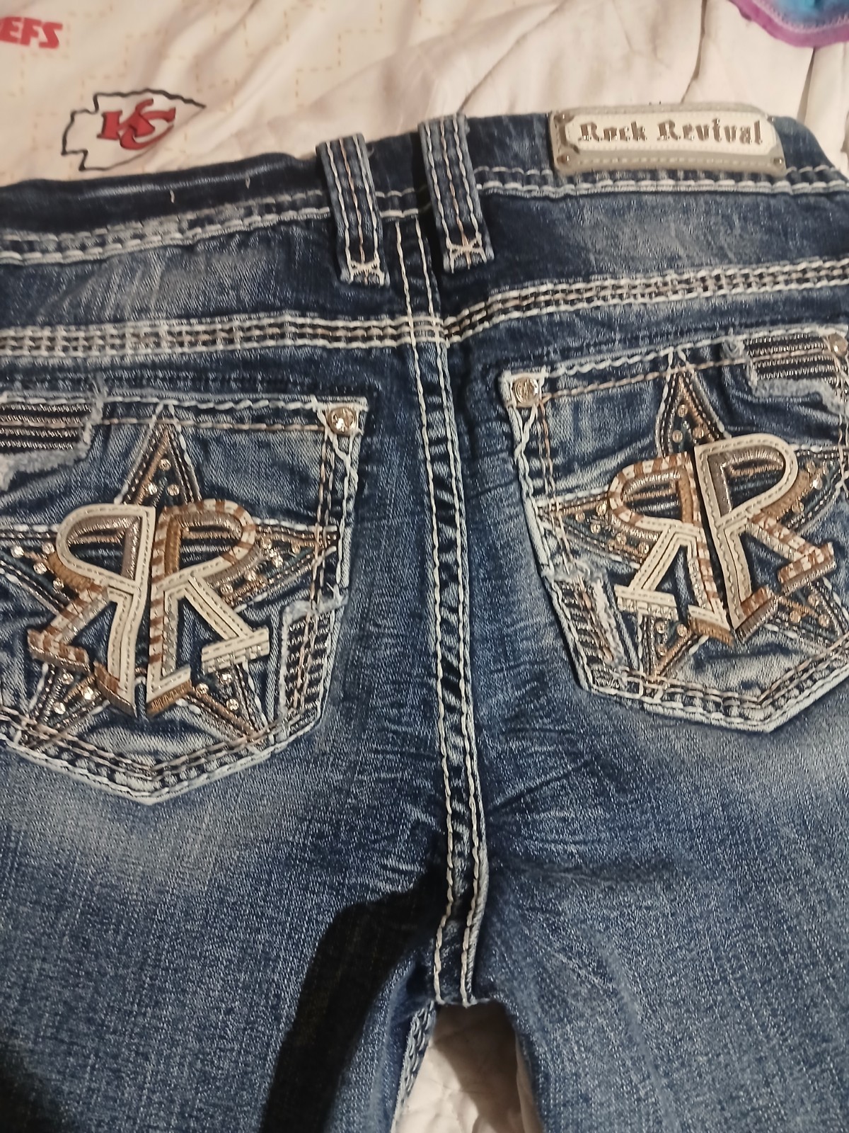 Rock Revival Sidonie Easy Ankle Skinny Jeans Size 31