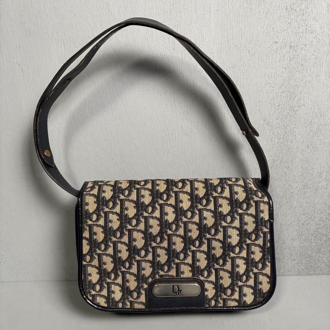 Christian Dior Bag handbag semi shoulder bag trotter