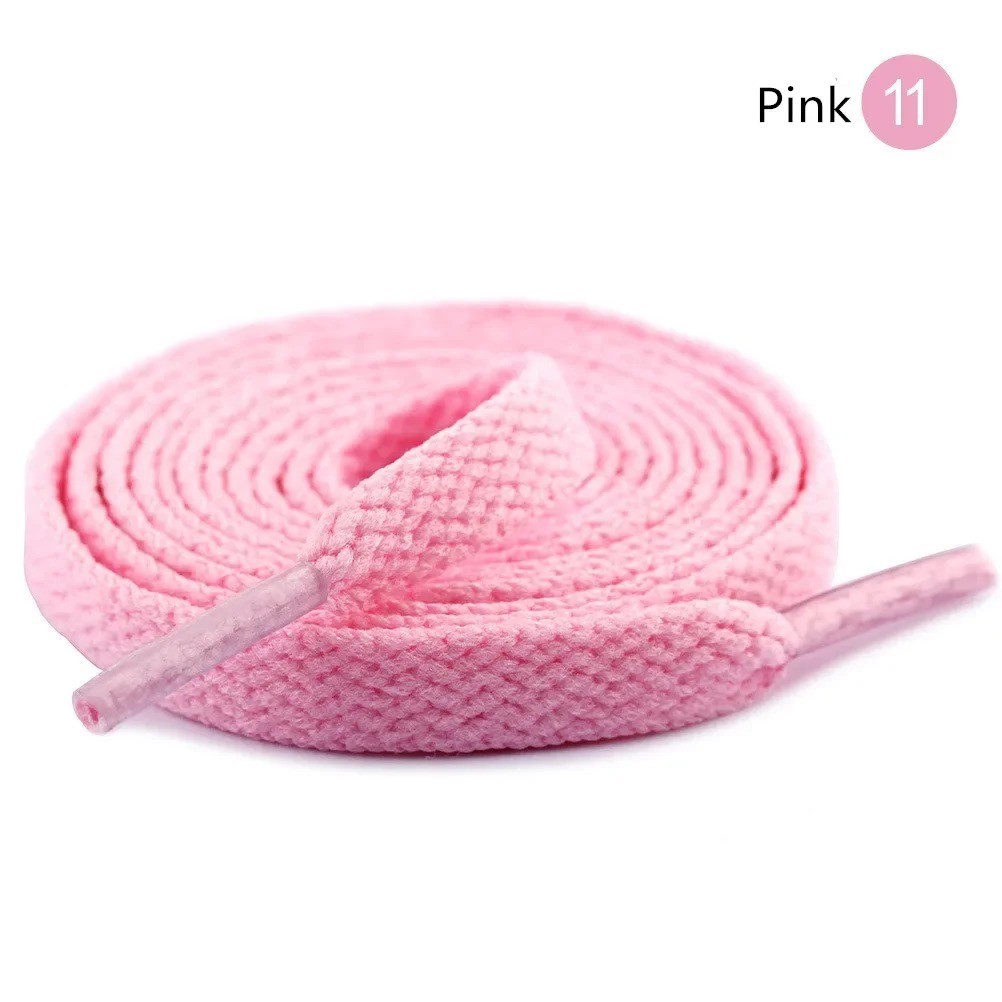 Fat Shoelaces Thick Flat 3/4″ Wide Shoelaces Solid Color for All Shoe Types