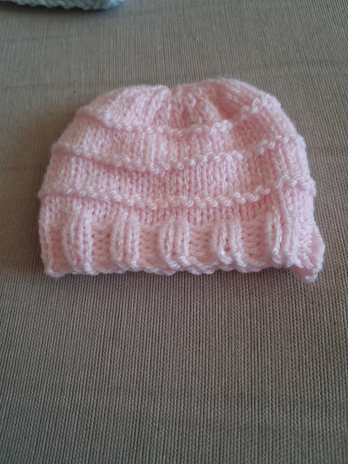 Pink Baby Hat Stretches Up To 6.5 Inches