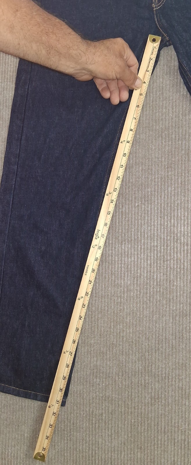 Levi’s NWT Men’s 500 Series 505 Regular Fit Straight Leg Jeans – Dark Wash Blue