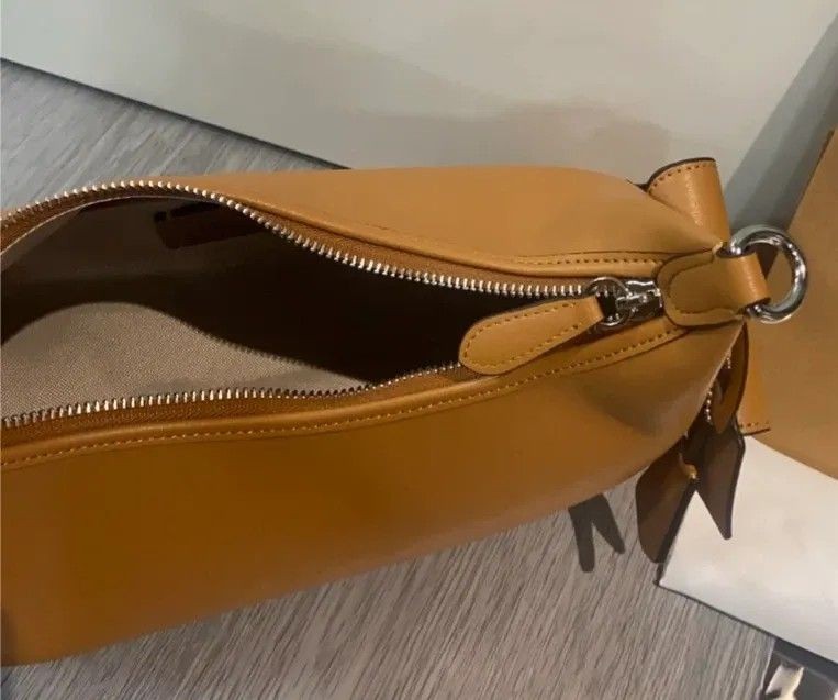COACH Couch CAM20 Pocket Juliet Bag 30 Shoulder Bag Honey Brown
