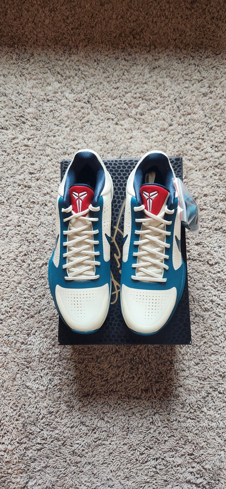 Size 12 – Nike Kobe 5 Protro Caitlin Clark Coconut Milk