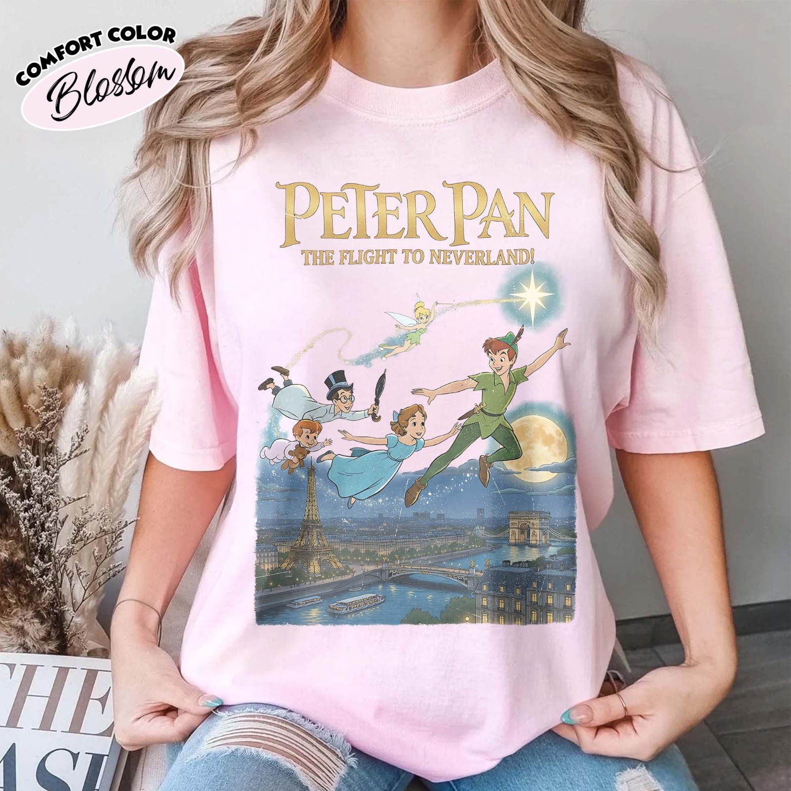 Vintage Peter Pan Disney Shirt Vintage Disney Ride Tee, Peter Pan Shirt