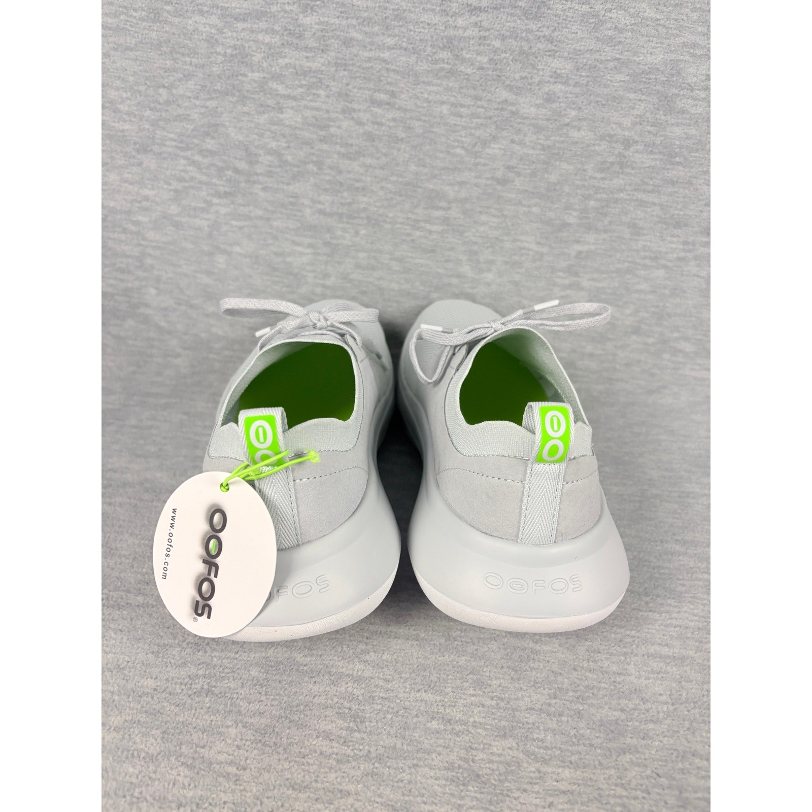 OOFOS OOMY Stride Sneakers Mens 8 M Recovery Shoes Glacier Grey