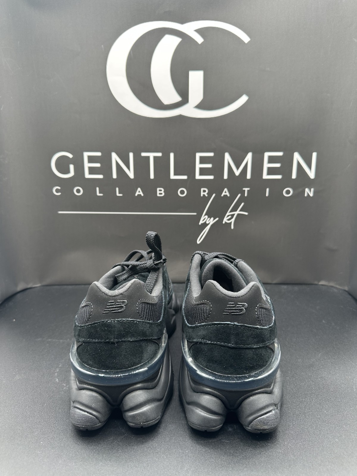 Size 10 – New Balance 9060 Triple Black Suede