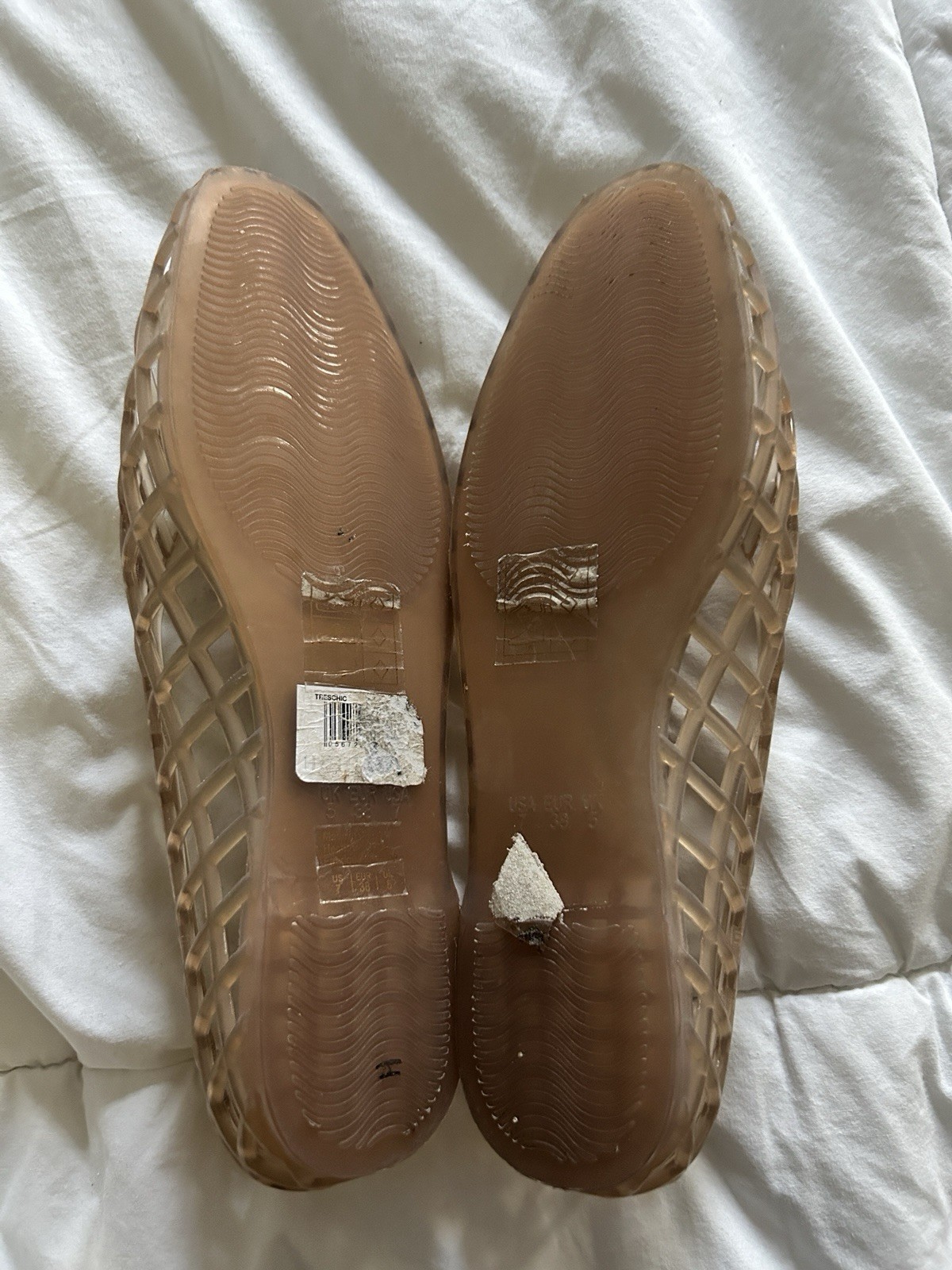 Jelly Flats- Aldo Size 7- Read description