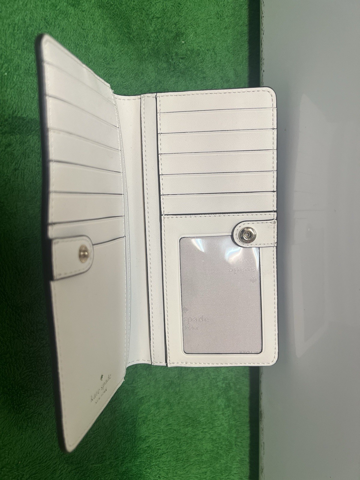 Kate Spade Strawberry Bi Fold Wallet. Size 6.75” X 3.5