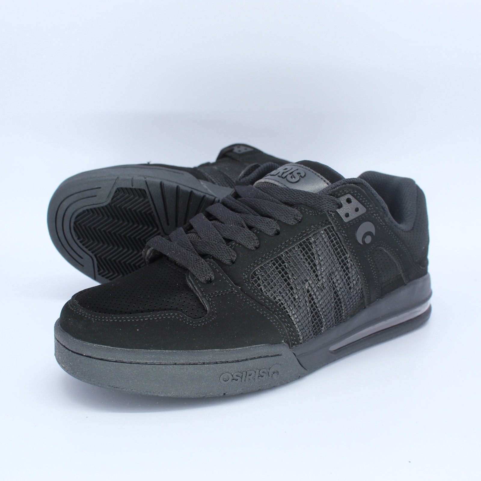 OSIRIS SHOES REC US 10 EUR 43 BLACK WHITE CHARCOAL