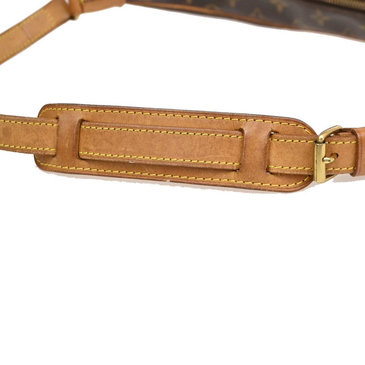 LOUIS VUITTON Boulogne 30 Shoulder Bag Monogram Leather Brown M51265 73PA220