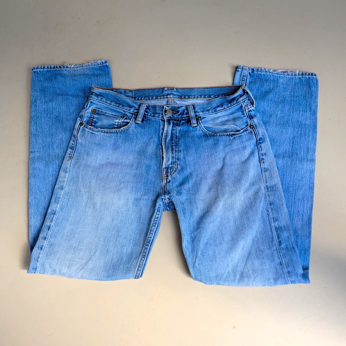 Polo Ralph Lauren Jeans Mens 32×32 Medium Light Wash Denim Classic Straight Polo