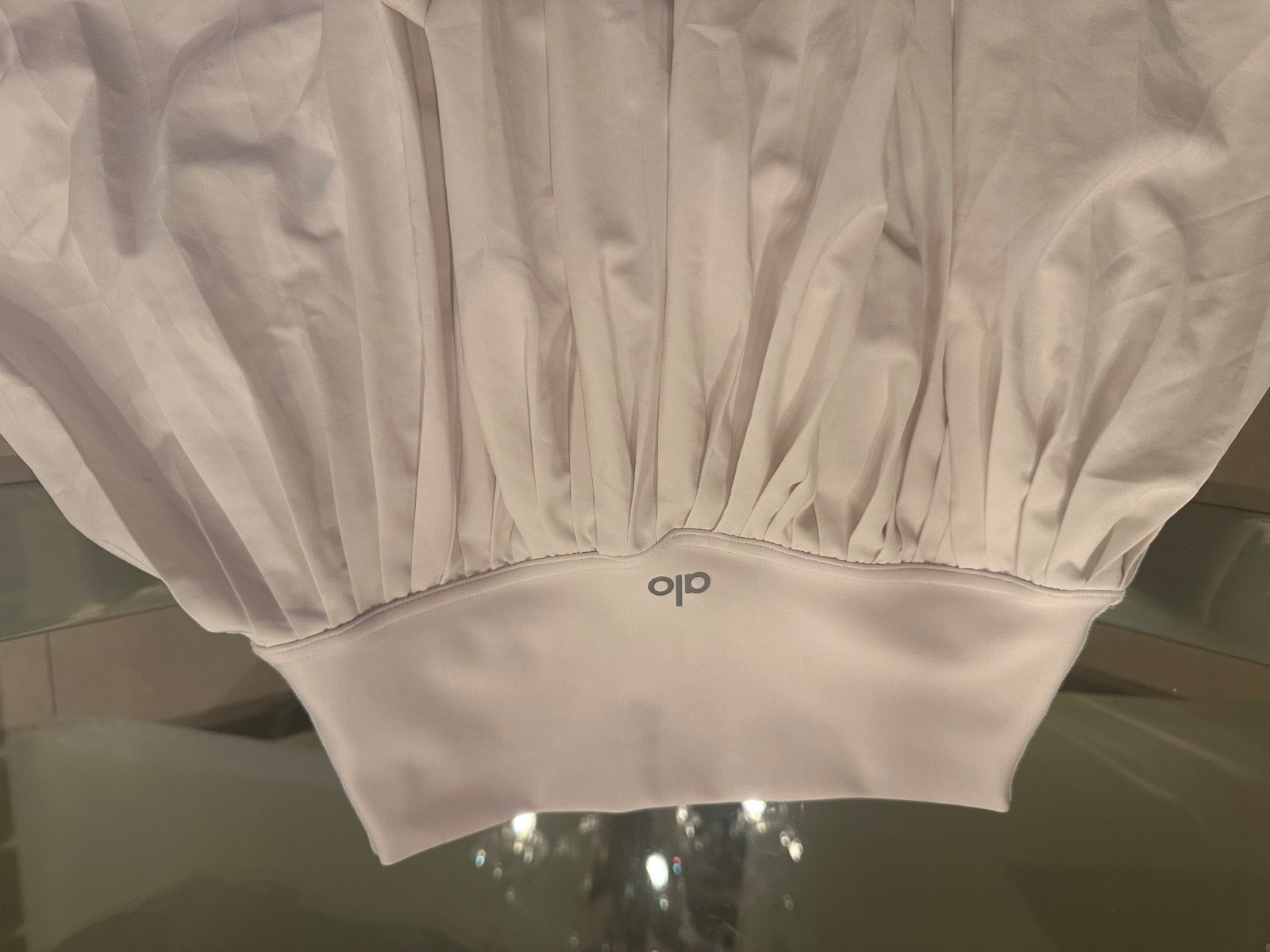 alo yoga match point tennis skirt