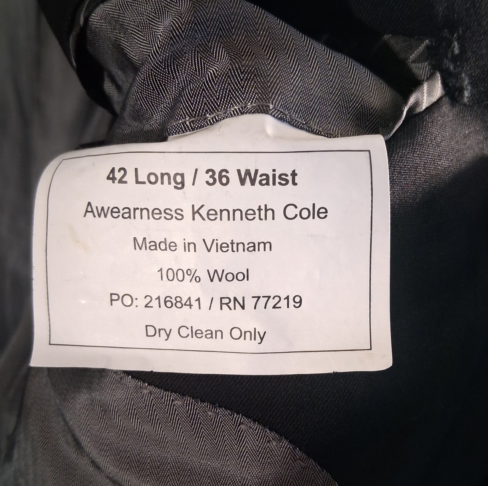 Kenneth Cole Slim Fit Men’s Blazer