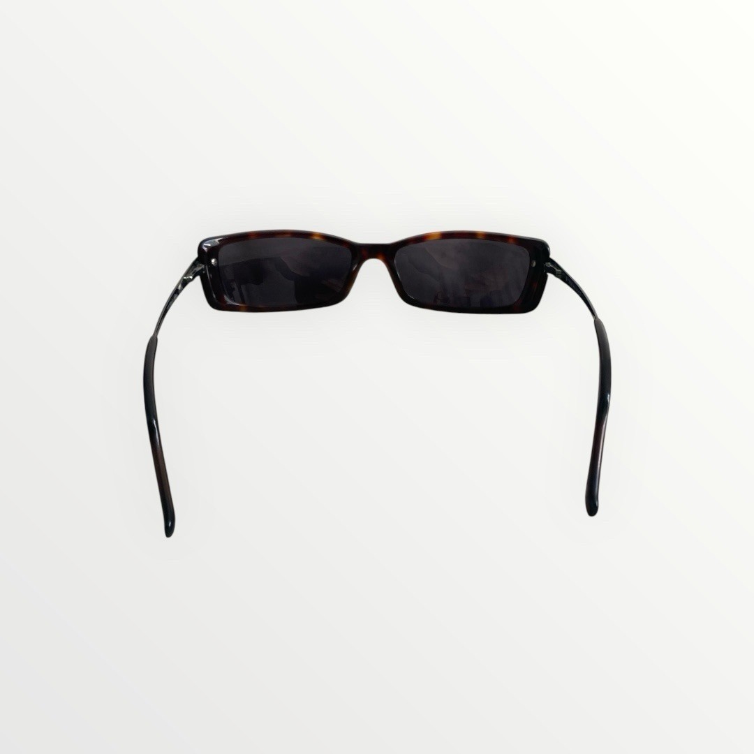 Vintage 1990s Vogue VO-2285 Tortoise Rectangle Sunglasses