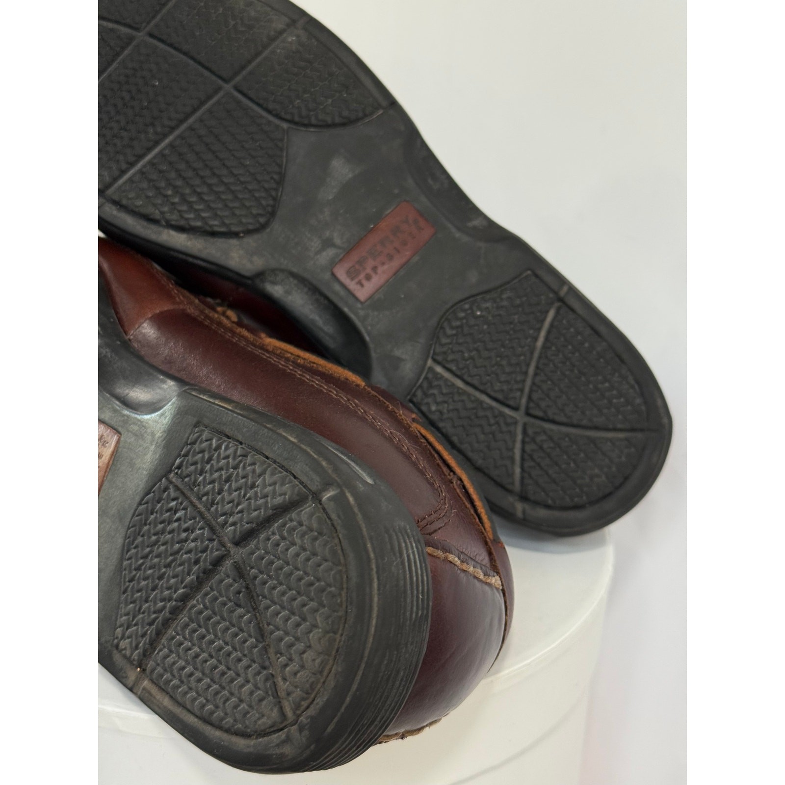Sperry Top Sider Tremont Tassel Loafers Mens 9W Brown Leather Kiltie Shoes Dress