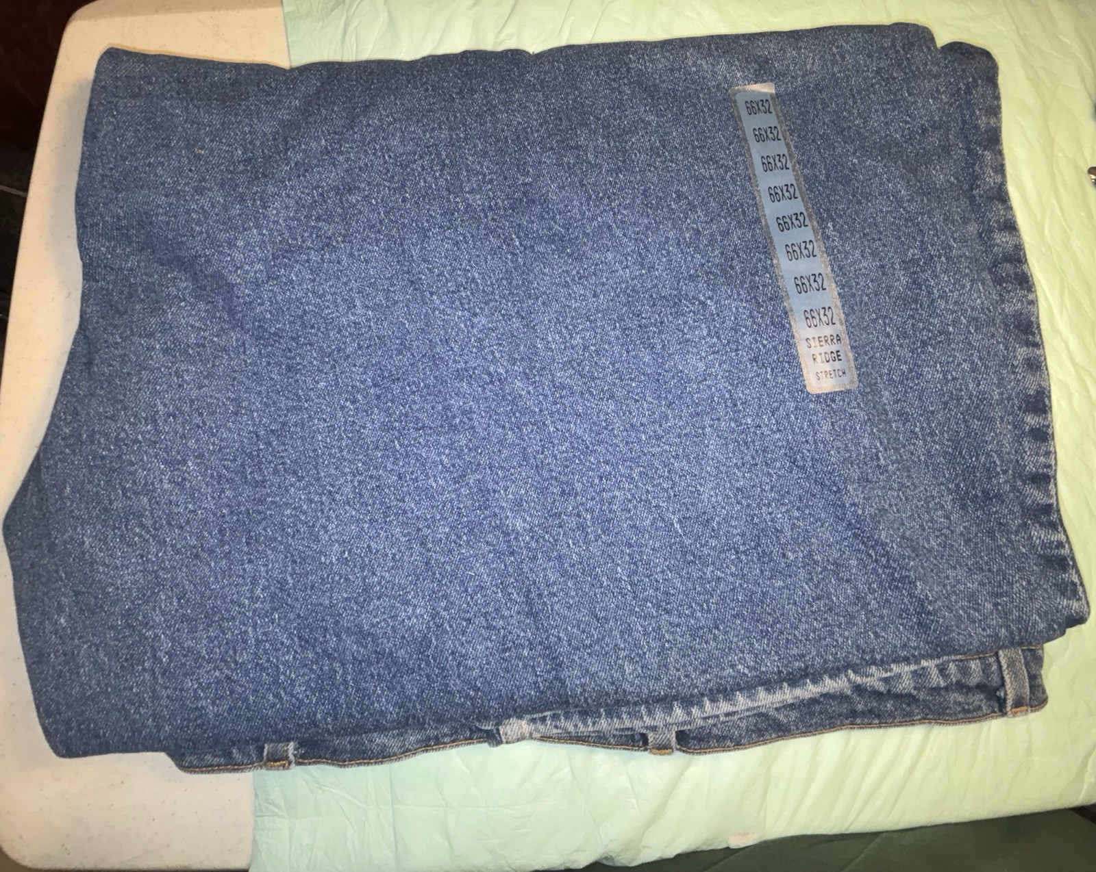 sierra ridge jeans W66 I32 Stretch Blue 98% Cotton 2% Spandex