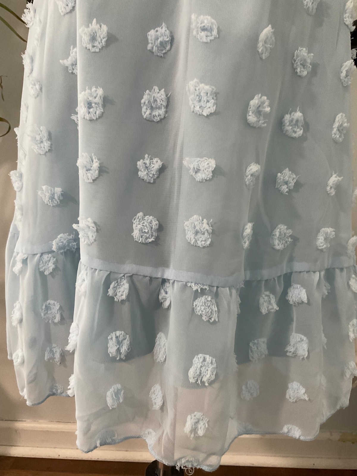 Cupshe Vestrahorn V-neck Frill Mini Length A-Shape Dress S