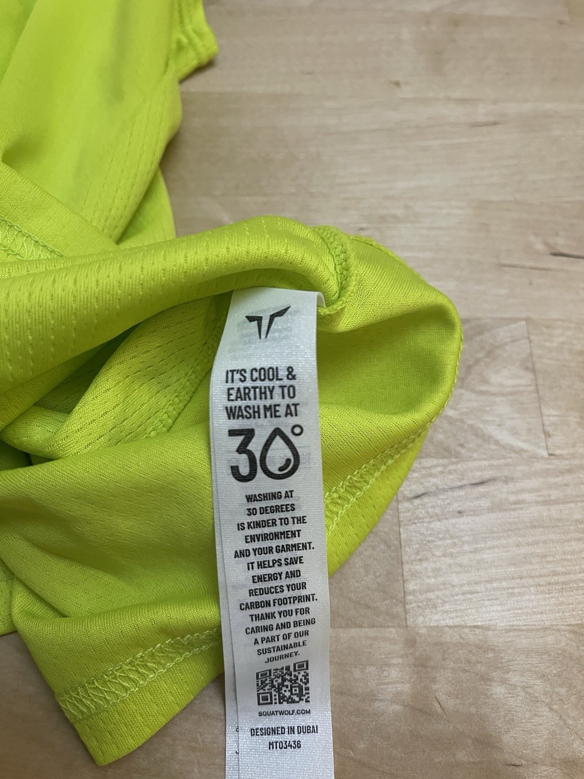 SquatWolf NEXT GEN DRYFLEX STRINGER – FLUO YELLOWATHLETIC FIT Tank XXL