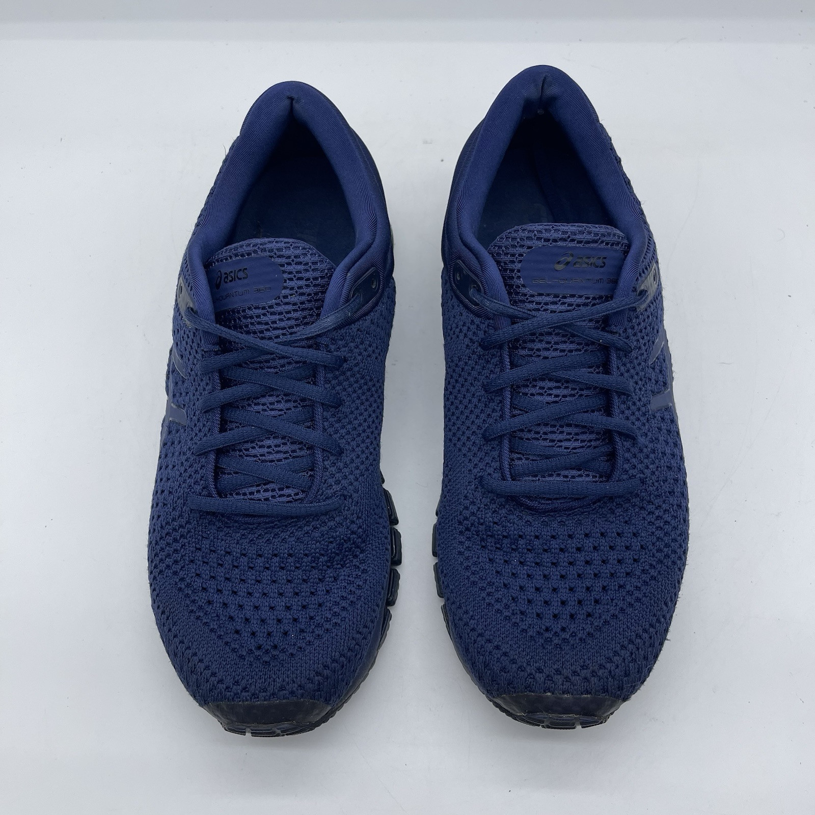 ASICS Gel Quantum 360 Knit Men’s Size 7 Running Shoes T840N Navy Blue Sneakers