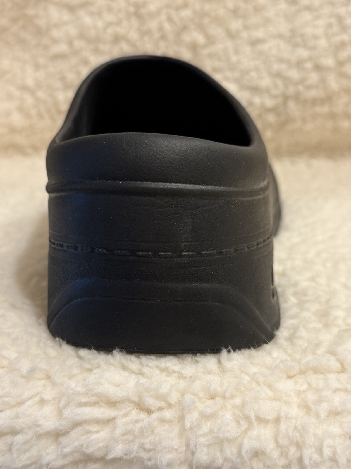 Men’s Sketcher’s Work Slip Resistance Size 12 Black Slip-on Used