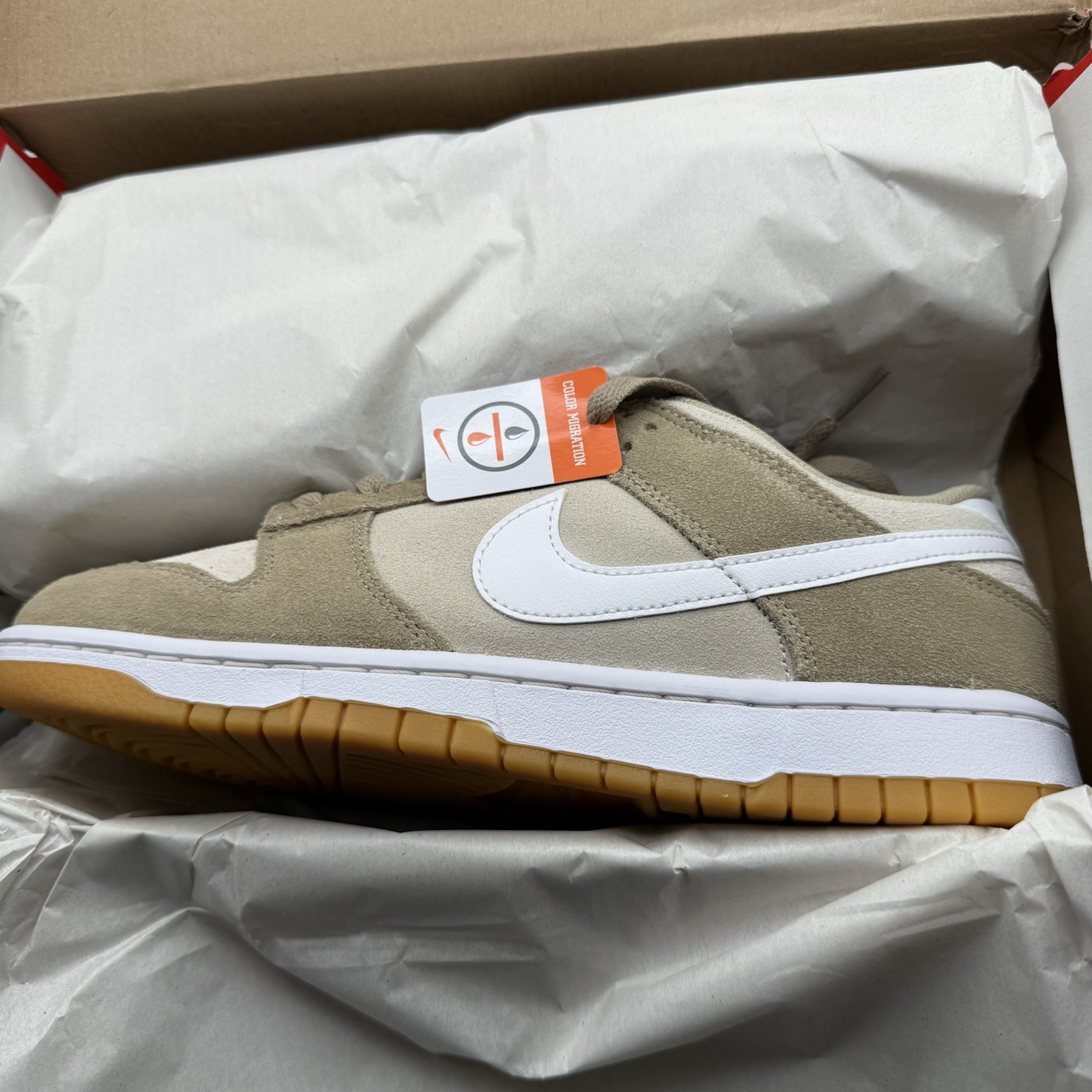 Nike Dunk Low SE Light Orewood Gum HQ1931-100 Mens Shoes New