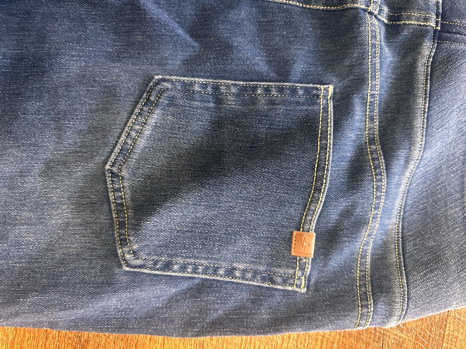 Halara Flex Denim High Rise Skinny Slim Fit Stretch Dark Wash Blue Jeans L