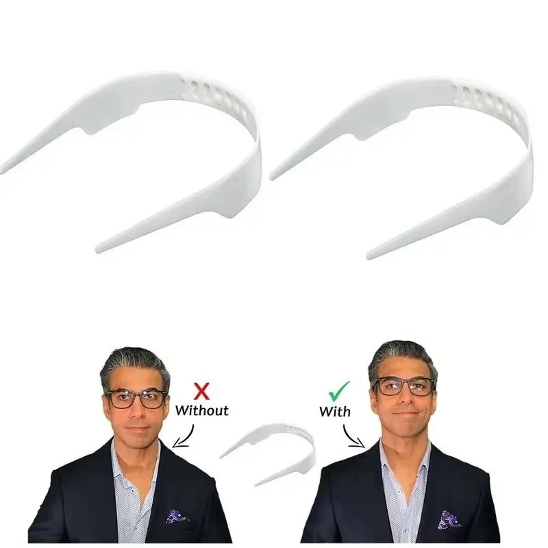 Adjustable Plastic Collar Stays Support Shaper Kit Shirt Collar Stiffener