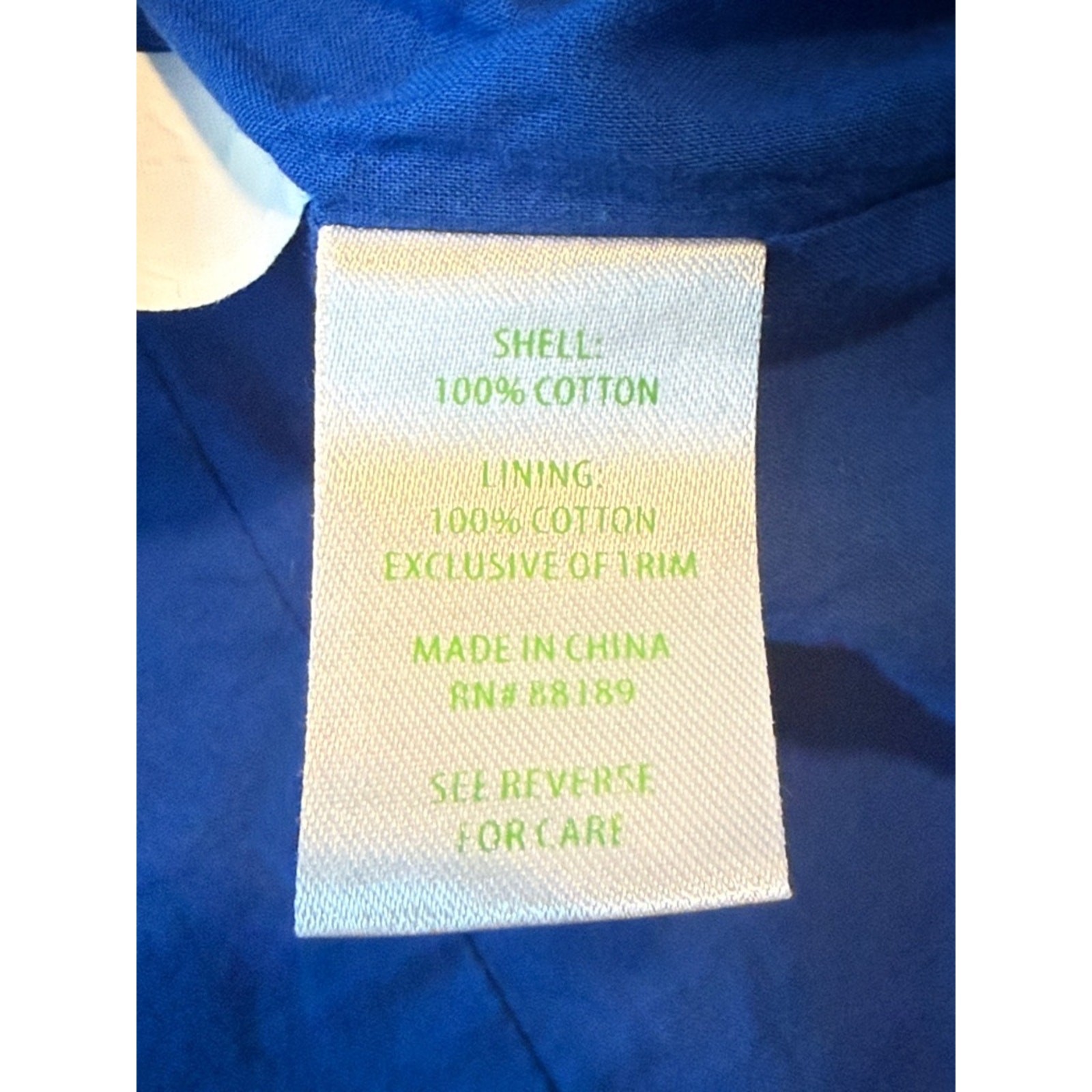 Lilly Pulitzer Royal Blue Sleeveless Embroidered Mini Dress