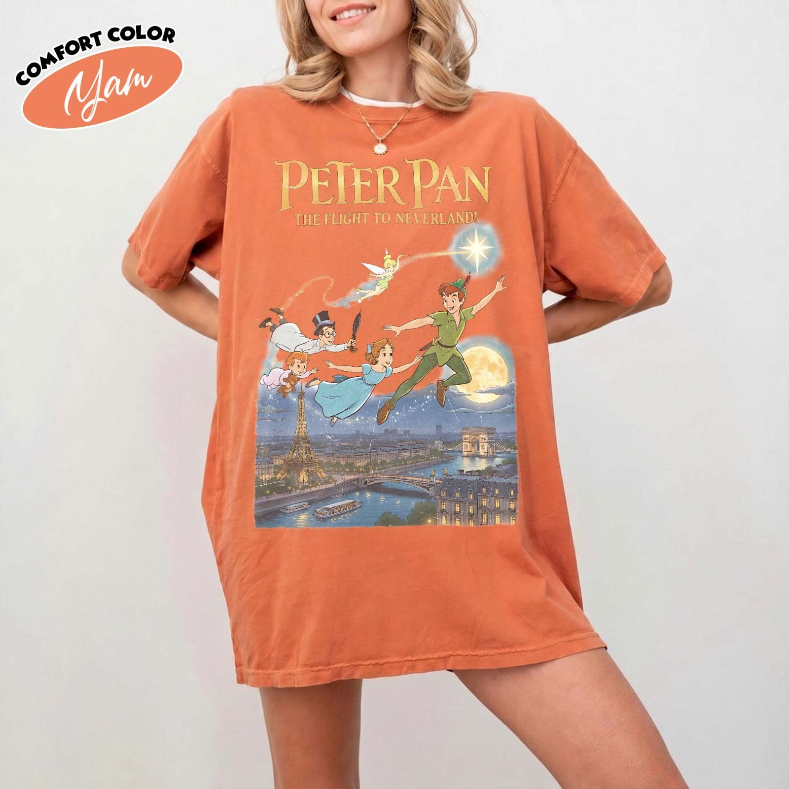 Vintage Peter Pan Disney Shirt Vintage Disney Ride Tee, Peter Pan Shirt