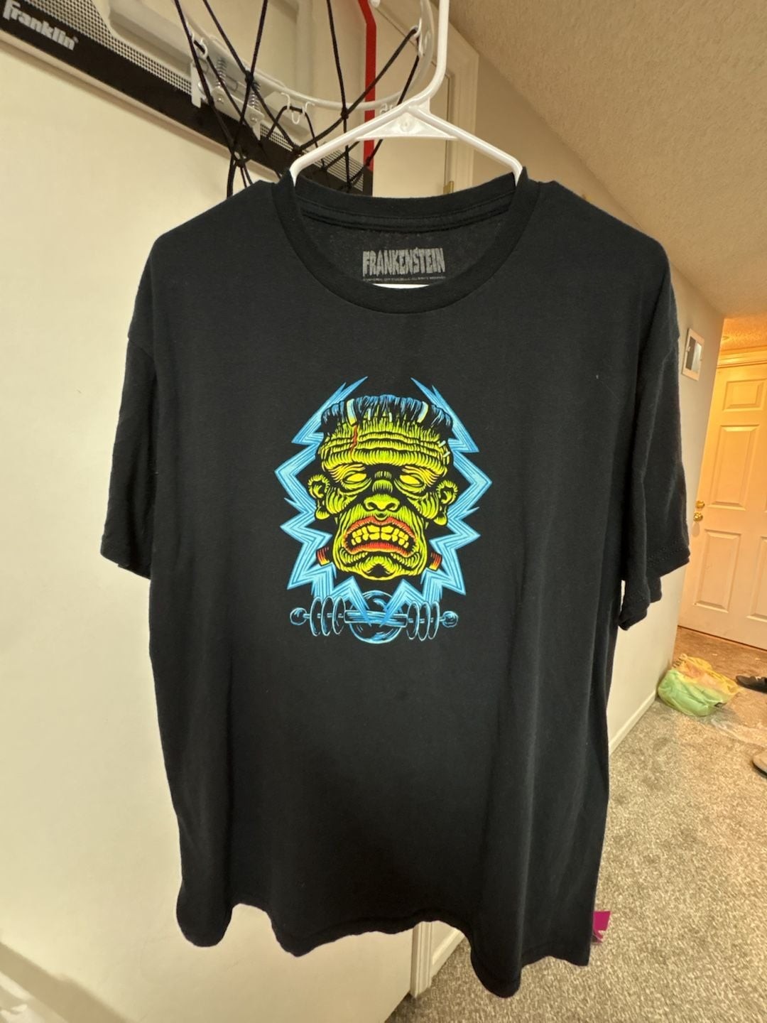Loot Crate Frankenstein Horror Graphic T-Shirt Black