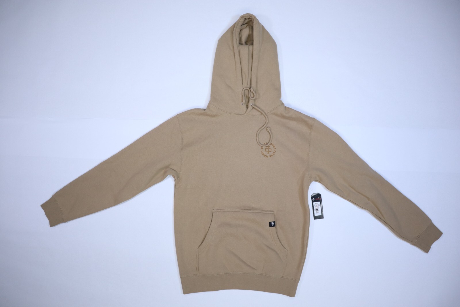 Troll Co Dirty Hands Clean Money Twisting Wrenches Hoodie Sandstone Mens S