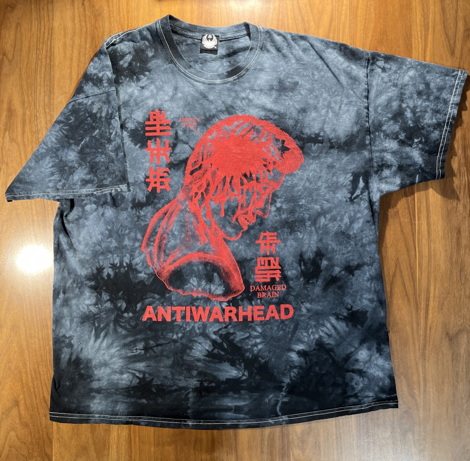 DEATH TRAITORS – Large – T-Shirt – Rare- Brain Damaged, Anti Warhead, Assassin
