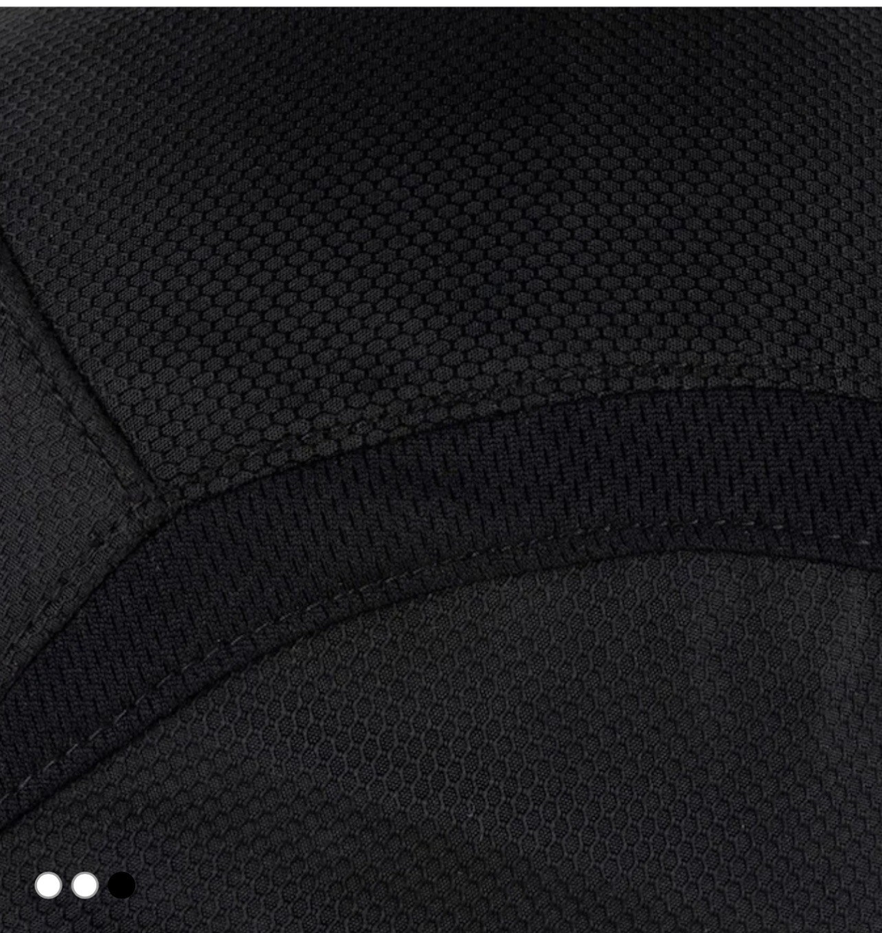 New balance performance moisture Wicking Hat New Black Reflective, Brim ￼