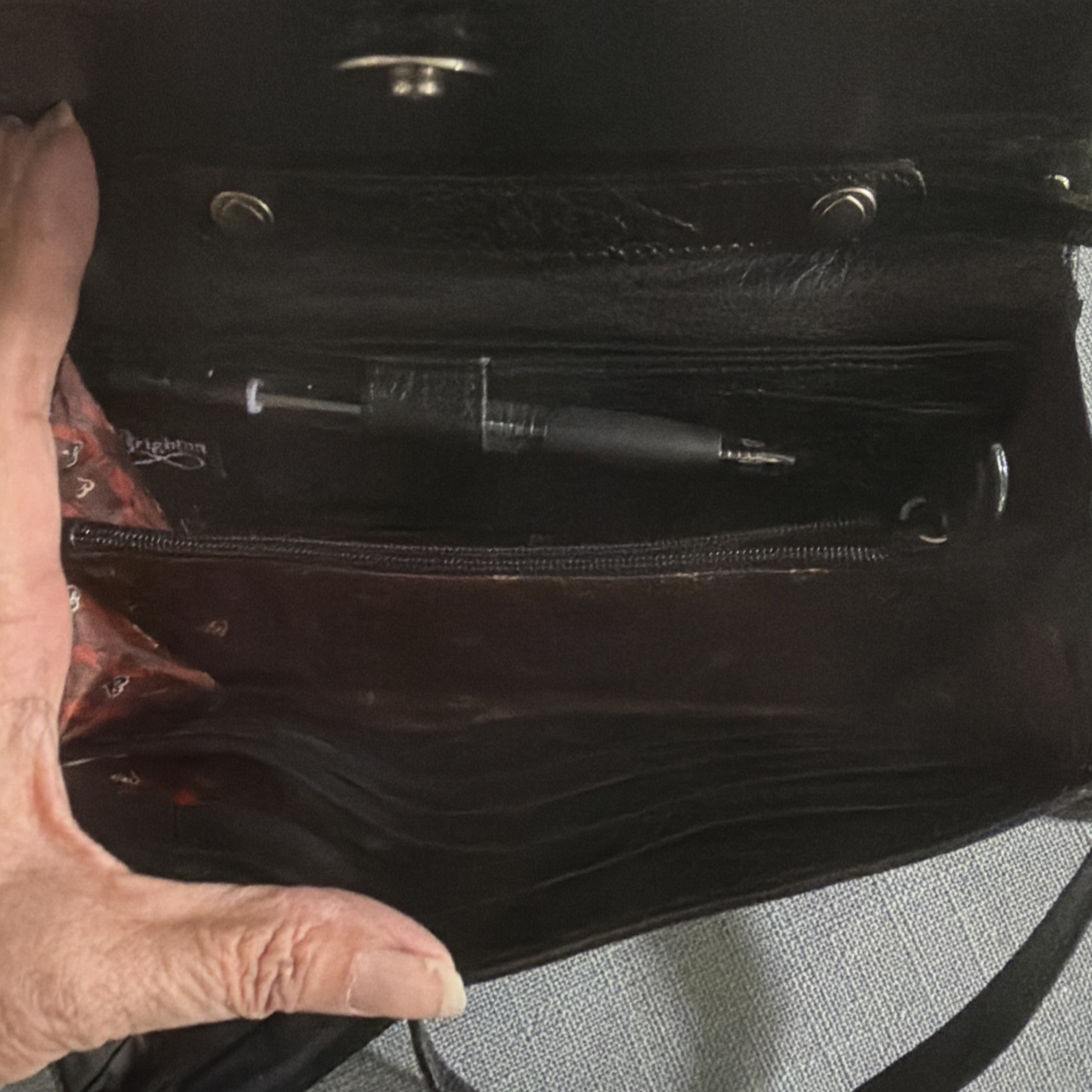Brighton Leather Crossbody Bag