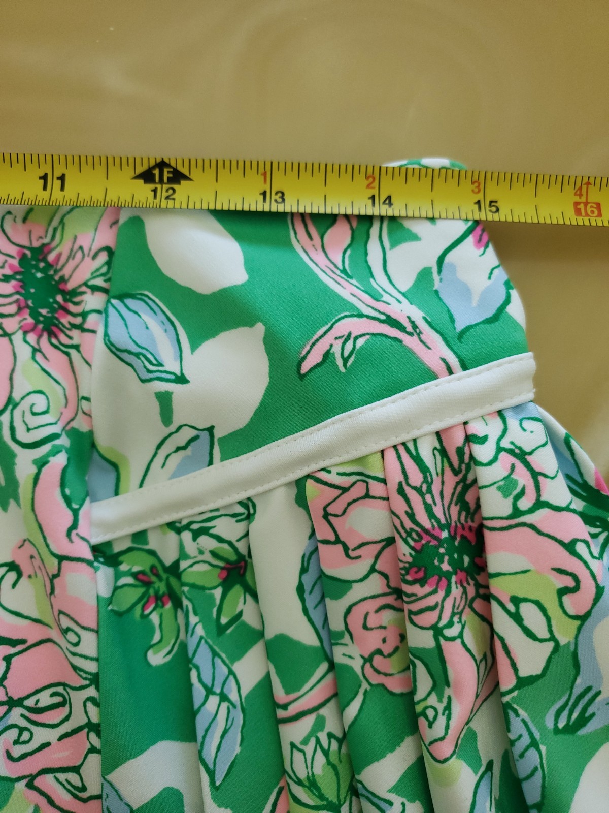 Lilly Pulitzer Women’s Bacio Skort UPF 50+ Spearmint Blossom Views Medium
