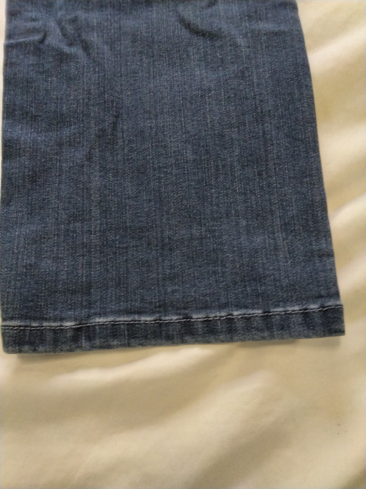 Buffalo David Bitton Alyssa High Rise Straight Leg Jeans Dark Wash 6/28 Indigo