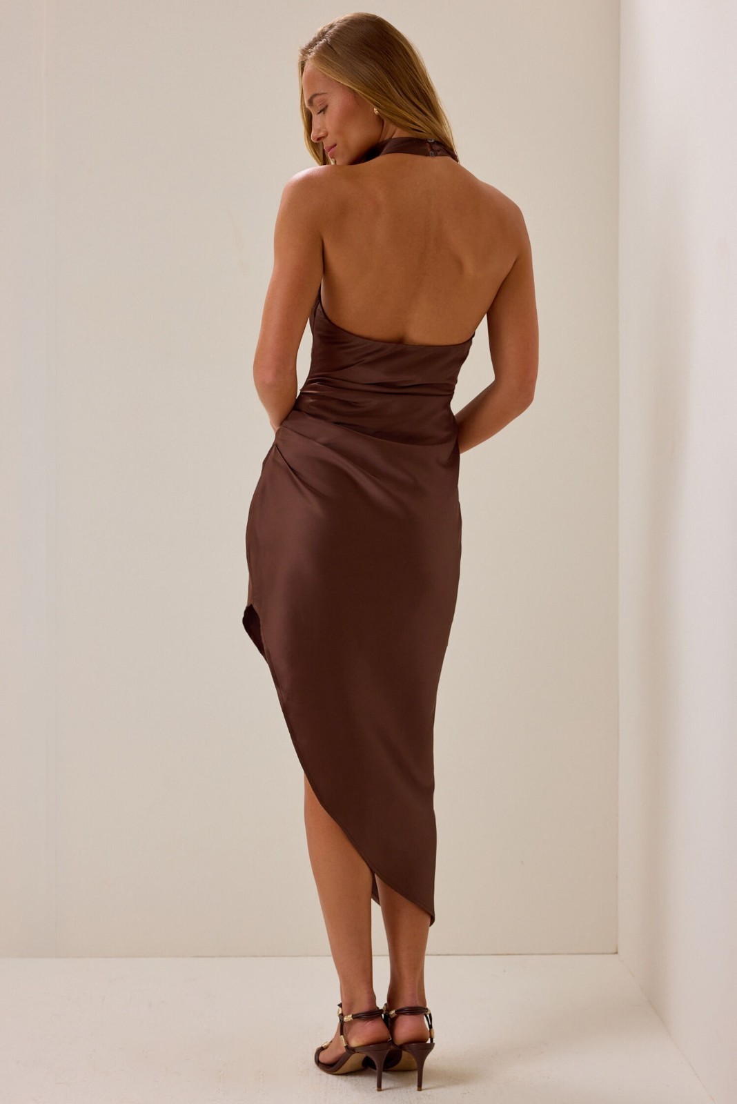 Altard state-Gaia Satin Maxi Dress