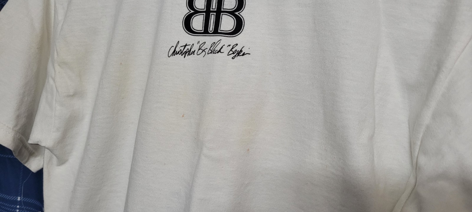 Christopher BIG BLACK Boykin & Rashawn BAM BAM Davis Signed DO WORK! Tshirt