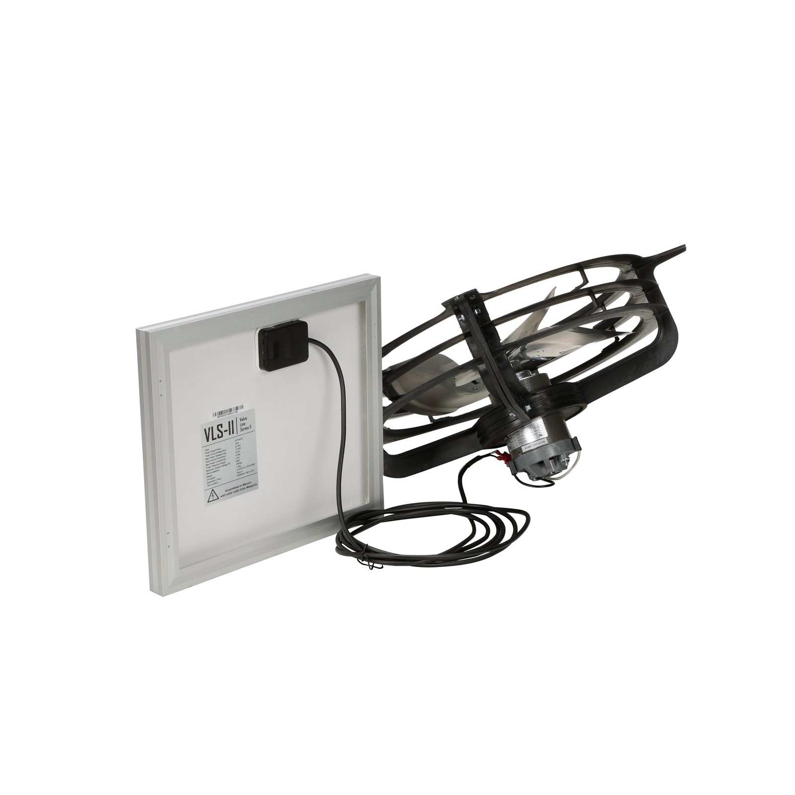Air Vent 17.875-in dia Solar Gable Vent Fan|5646