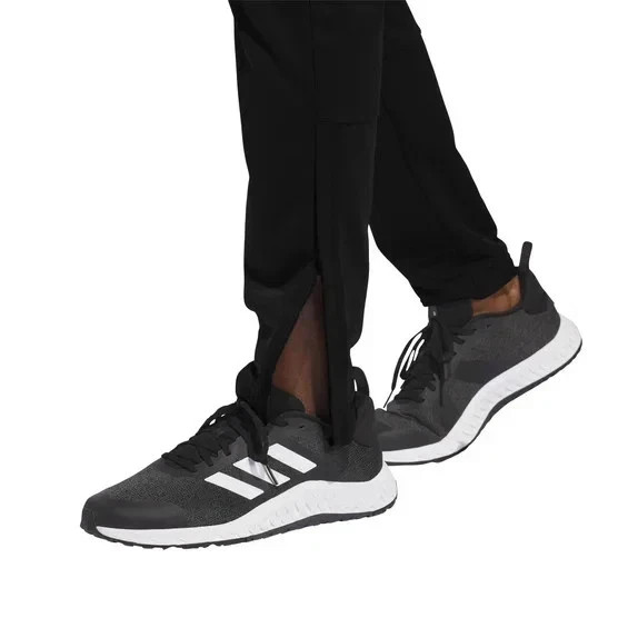 NEW Adidas Men’s Track Pant Tricot Ankle & Pocket Zip, Black, Size LARGE