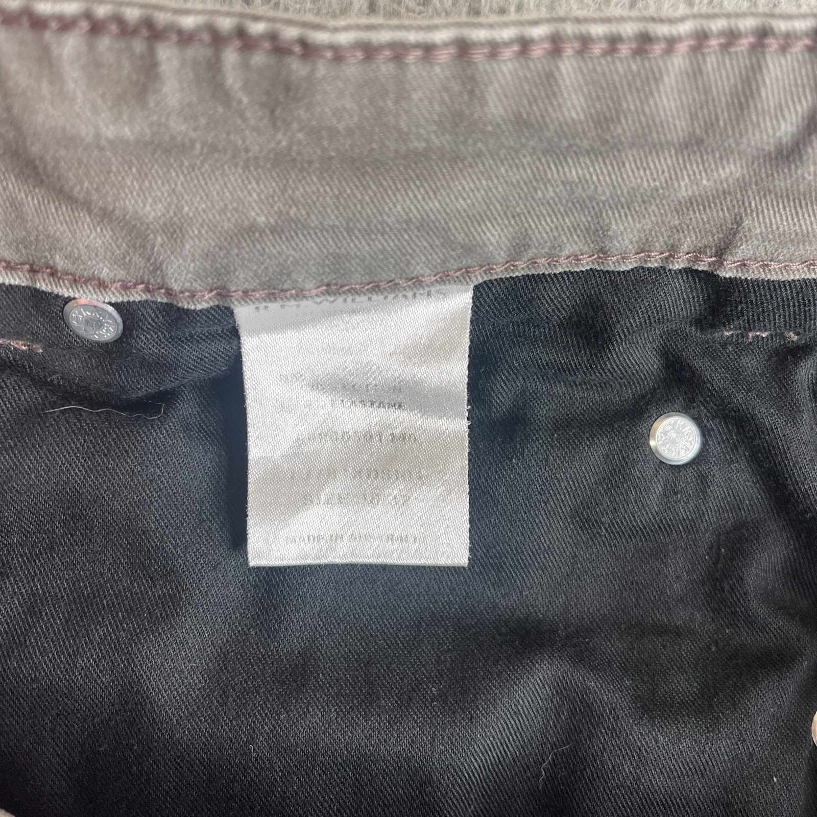 R.M Williams Jeans Men 38×32 Khaki Green Straight Leg Premium Denim Australia