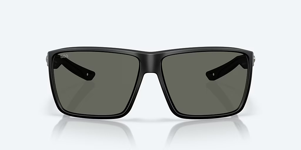 Costa Del Mar Sunglasses RINCON II Matte Black / Gray Polarized Glass 580G Lens