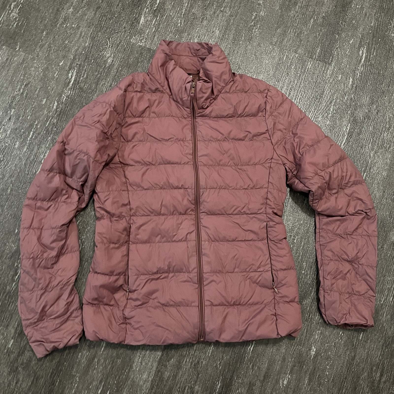 UNIQLO Ultra Light Down Jacket Women Japan XS / US XXS Mauve Nylon