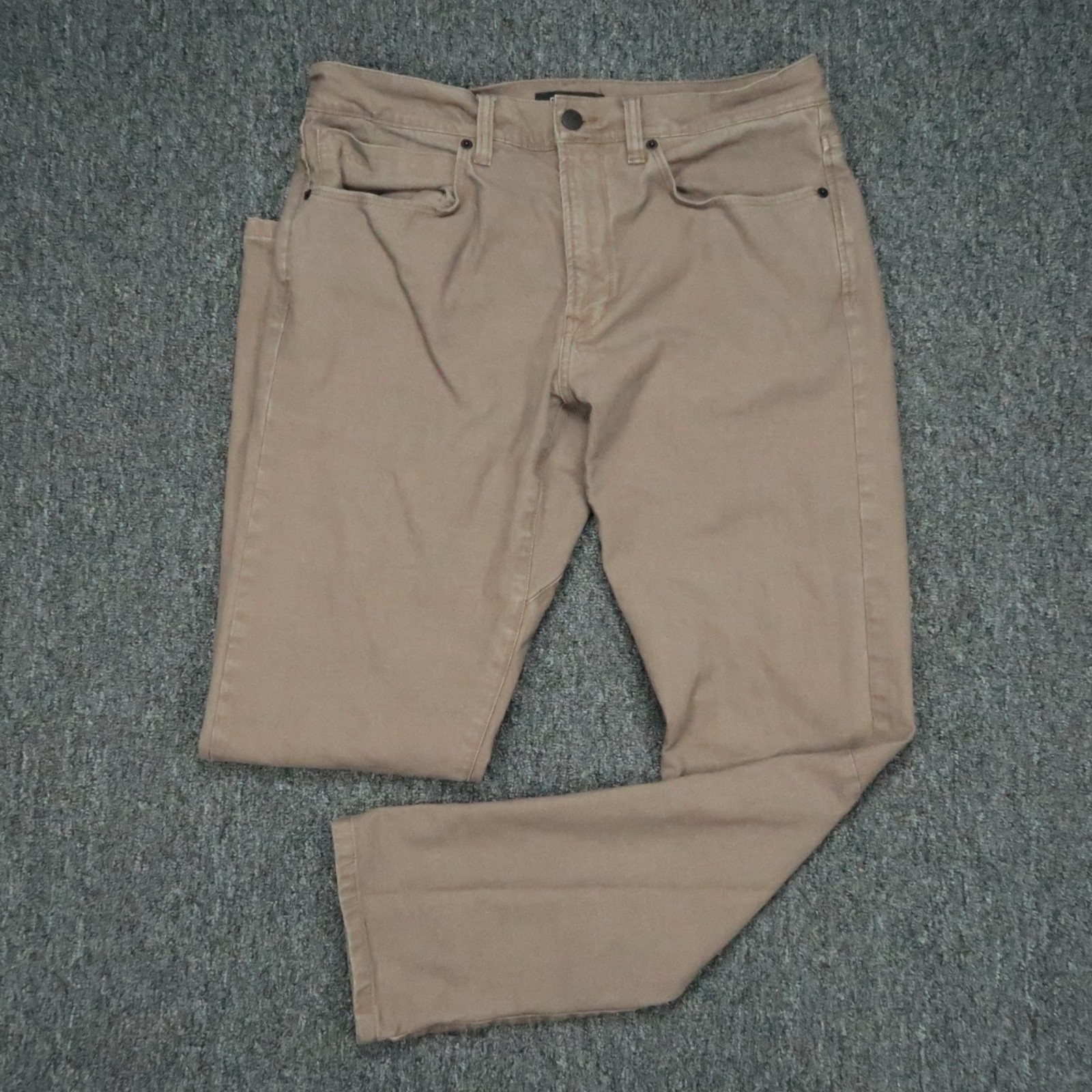 Proof Pants Mens 31×30 Brown Rover 5 Pocket Stretch Canvas Slim Fit Chino