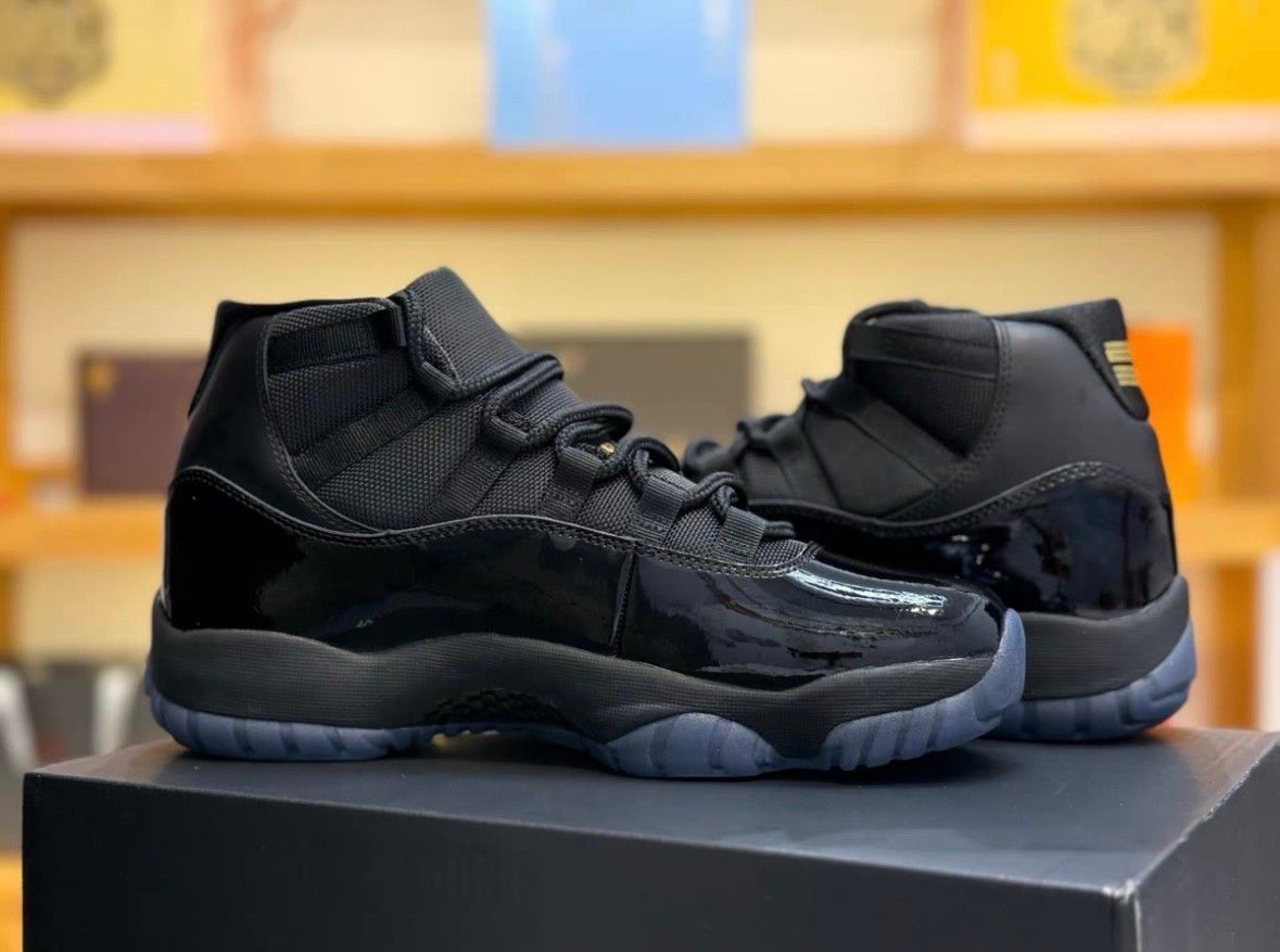 Jordan 11 “Gamma Blue” High Top Men’s Basketball Shoe