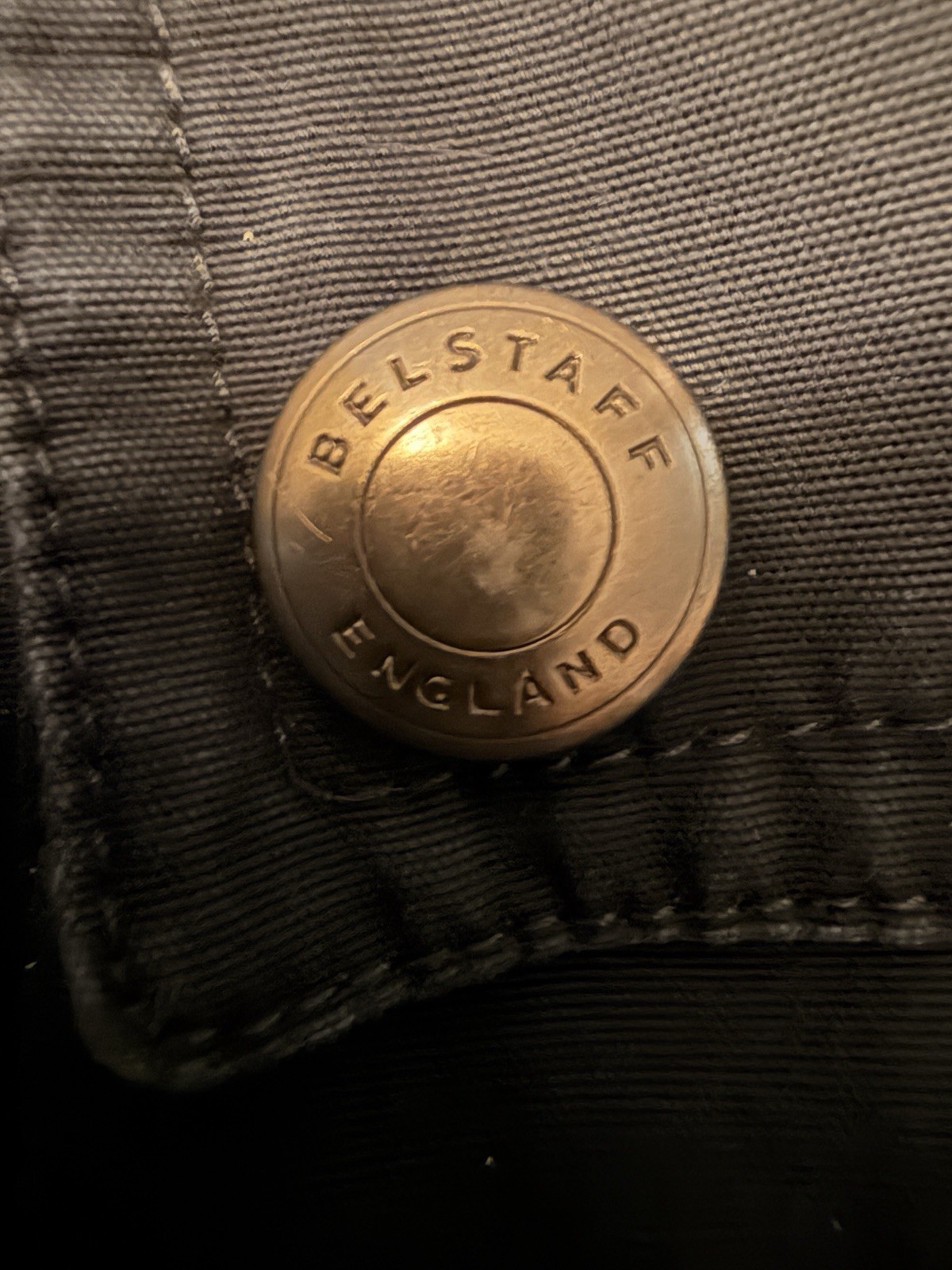 Belstaff Roadmaster Men’s Black Waxed Cotton Jacket Size IT 46 US 36 Small Defec