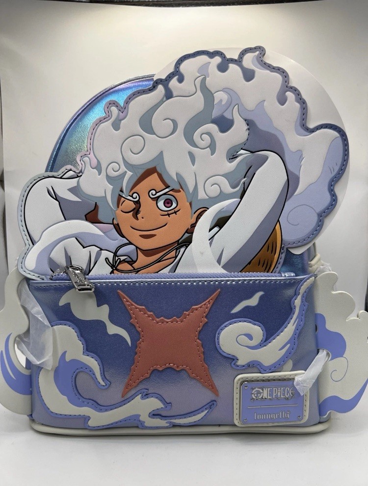 Loungefly NYCC Limited Edition ONE PIECE GEAR5 Luffy Glow Cosplay Mini Backpack
