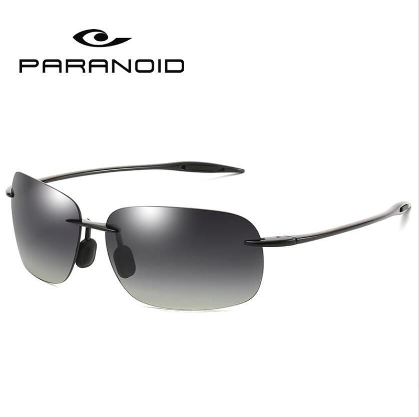 Lightweight Rimless Sport Sunglasses Men Women Driving Riding Glasses UV400